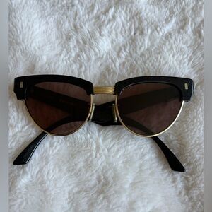 Phoebe Philo Celine rose tinted sunglasses